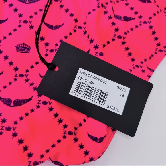 ZADIG & VOLTAIRE Made In Italy One Piece Swimsuit EU 36/US 4 NWT - Picture 6 of 9